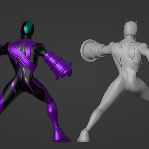Kamen Rider Zeztz - Wonder - Cults3D 3D Model | 3Drop