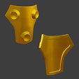 Vi-Joelheira-Direita-2.png VI ARCANE - KNEE ARMOR S2 - Enforcer/Pitfighter/Final Battle -  3D Print Model DIGITAL