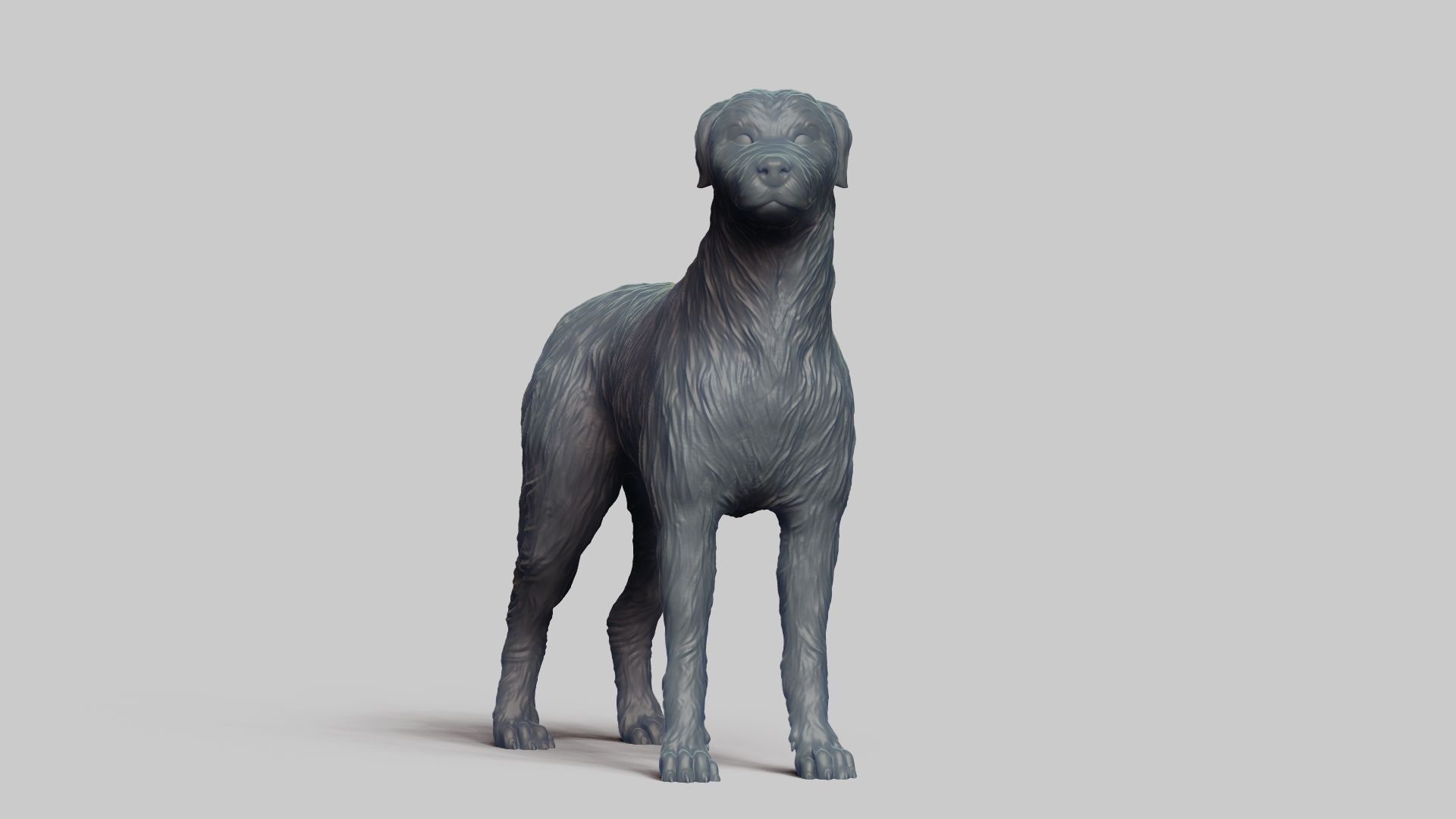 Télécharger le fichier STL Chien-loup irlandais V1 • Objet imprimable ...
