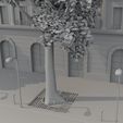 Paris_Town_01_Render_09.jpg OBJ file Paris neighborhood // Metro station・3D printable model to download