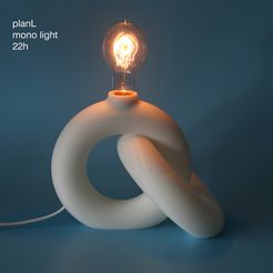 22h2.jpg STL file planl light lamp・Design to download and 3D print