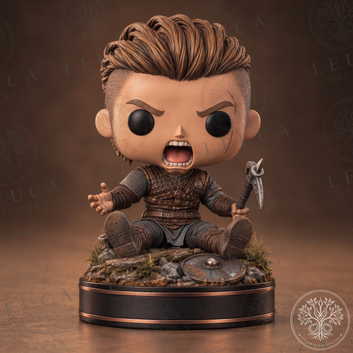 Ivar – Funko Pop Style | Vikings Series 3D model