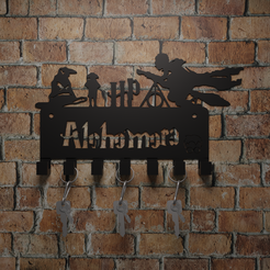 alohomora1.png Harry Potter Alohomora KeyHolder
