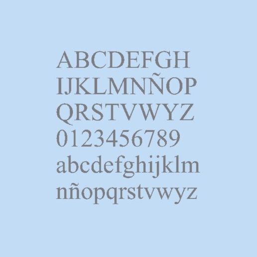 🔢 LETTERS AND NUMBERS SPANISH ALPHABET 