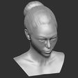 16.jpg Beautiful asian woman bust for full color 3D printing TYPE 10