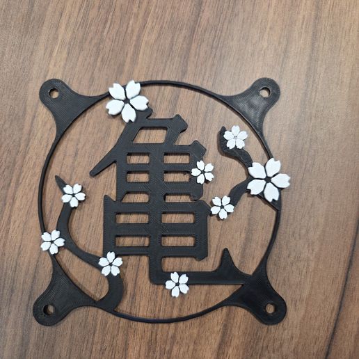 PC FAN COVER Sakura Letter no.1
