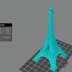 nAGBOvmG0a8.jpg Télécharger fichier STL gratuit Tour Eiffel • Objet pour imprimante 3D, Doberman