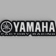 tinker.png Yamaha Factory Racing Team Logo Picture Wall