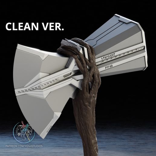 1.jpg Storm Breaker Thor Axt 3D-Druck Datei STL