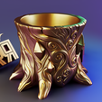 render_2.png Fantasy Tree pot