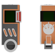 1.png Digivice From Digimon Savers /Digimon Data Squad both normal and burst version from Anime Made in Blender