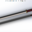 Katana and Shaft Picture.PNG Katana 3D Design (Personalized)