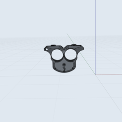 5C26C691-7DF8-4A45-8467-EAEC2E89C1D7.png Free STL file American two-finger cuff with hanging skull・3D printer design to download