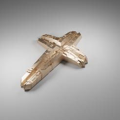 NeoCrucifi02-TheInnerWay.png Download free STL file The Neo Crucifix • Object to 3D print, The-Inner-Way