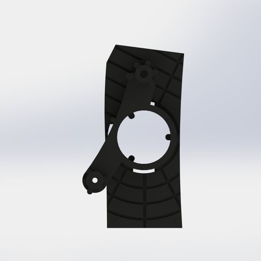 BMW 7 SERIES F01 F02 F04 FRONT BUMPER SIDE CAMERA BRACKET LEFT