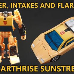 Thumbnail.jpg STL file Spoiler and Intakes for Earthrise Sunstreaker・3D printer design to download