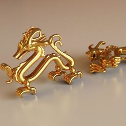 1 after.jpg STL file Dragon Pendant・3D printing idea to download