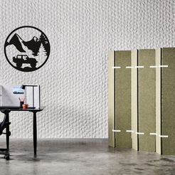 woven-image-zen-ion-design-dezeen-showroom-col-1-852x568.png mountains wall art with off road jeep