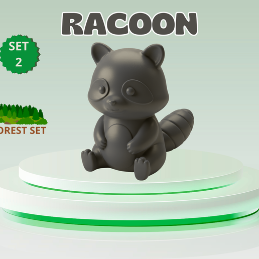 Cute Mini Raccoon – Commercial