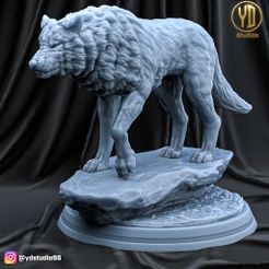ren.jpg Файл STL Волк・Дизайн для загрузки и 3D-печати