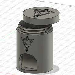 Capture.png STL file WoT All in one Dice Cup, Dice Tower and Dice Container - snakes and foxes・3D print model to download