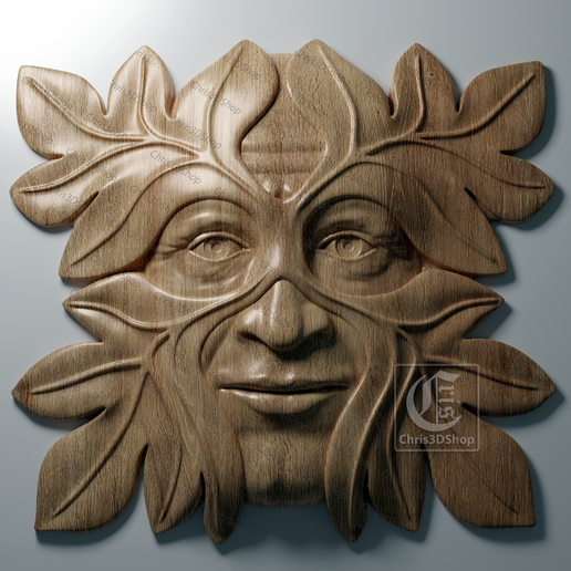 Download file GreenMan - 3D STL Files for CNC • 3D printing design ・ Cults