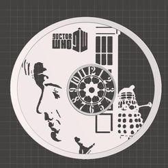 dr-who-clock.jpg Fichier STL horloge dr who・Objet pour impression 3D à télécharger