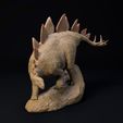 Stegosaurus_3.jpg Stegosaurus 1-35 scale pre-supported dinosaur