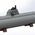 00.jpg Type-212 U-Boat Rubber Band Powered