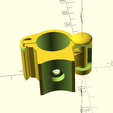 Screenshot_20220516_130549.png Bike pump mount (Parametric OpenSCAD)