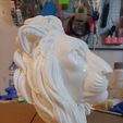 Lion_02.jpg Recumbent Lion Bust with flush back for Walls