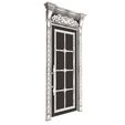 Wireframe-10.jpg Carved Door Classic 01102 White