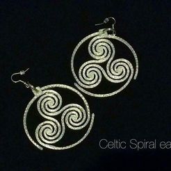 Celtic_Spiral_earrings.jpg Celtic Triskelion earrings