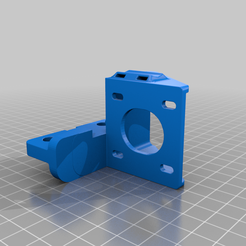 f1f4e326-bade-41e3-8261-8ed768d4d256.png Fichier 3D gratuit Support d'entraînement direct pour le conduit du ventilateur Satsana et l'extrudeuse à double vitesse・Objet à télécharger et à imprimer en 3D
