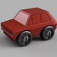 3cd6d580ffbc067804bd8028a6640473_display_large.jpg Free STL file Volkswagen Golf GTI - Duplo Compatible・3D print design to download