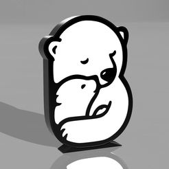 Capture.jpg Fichier STL lampe bébé ours・Modèle à télécharger et à imprimer en 3D, alainmagis