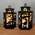 18.png Dinosaurio Linterna Lámpara Decoración Dinosaurio Tea Light Candle Holder Home Decor Lámpara