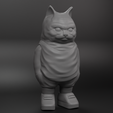 0000.png High Quality British Shorthair Cat Human Figure for 3D printing