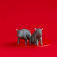 piglets.jpg Giant Boar Piglets - Tabletop Miniature (Pre-Supported)