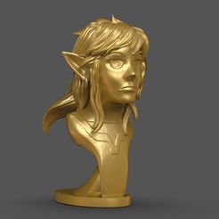 link.656.jpg Link bust (Zelda)