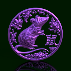 Raton.png Mouse - Chinese Calendar - Harmony and Renewal