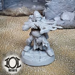 Poachy_Print.jpg 3D-Datei Poachy der mutierte Bogenschütze・3D-druckbares Modell zum Herunterladen