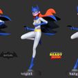 3side.jpg Batgirl stylized