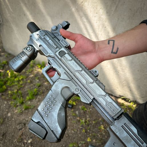 M7-SMG-replica-prop-Halo-cosplay-15.jpg 光环 M7 / M7S SMG 武器枪支道具复制品