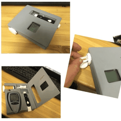 Capture d’écran 2018-03-30 à 15.54.43.png Archivo STL gratis caja de glucómetro・Diseño de impresora 3D para descargar