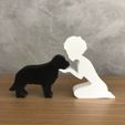 WhatsApp-Image-2022-12-21-at-09.07.49-1.jpeg Girl and her Golden Retriever (afro hair) for 3D printer or laser cut