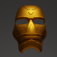 6.png Eagle Head Punisher Cosplay Face Mask 3D print model