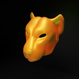 7a.png Animal Panther Face Mask - Animal Cosplay Helmet