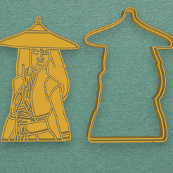 2.png Archivo STL cookie cutter raya and the last dragon・Diseño imprimible en 3D para descargar
