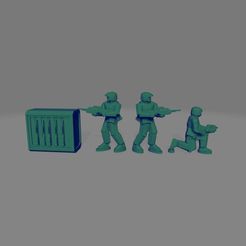 usmc_batchE_Supplies_Captains_sprue.jpg Archivo STL Escuadra de Suministros Humanos・Diseño de impresora 3D para descargar